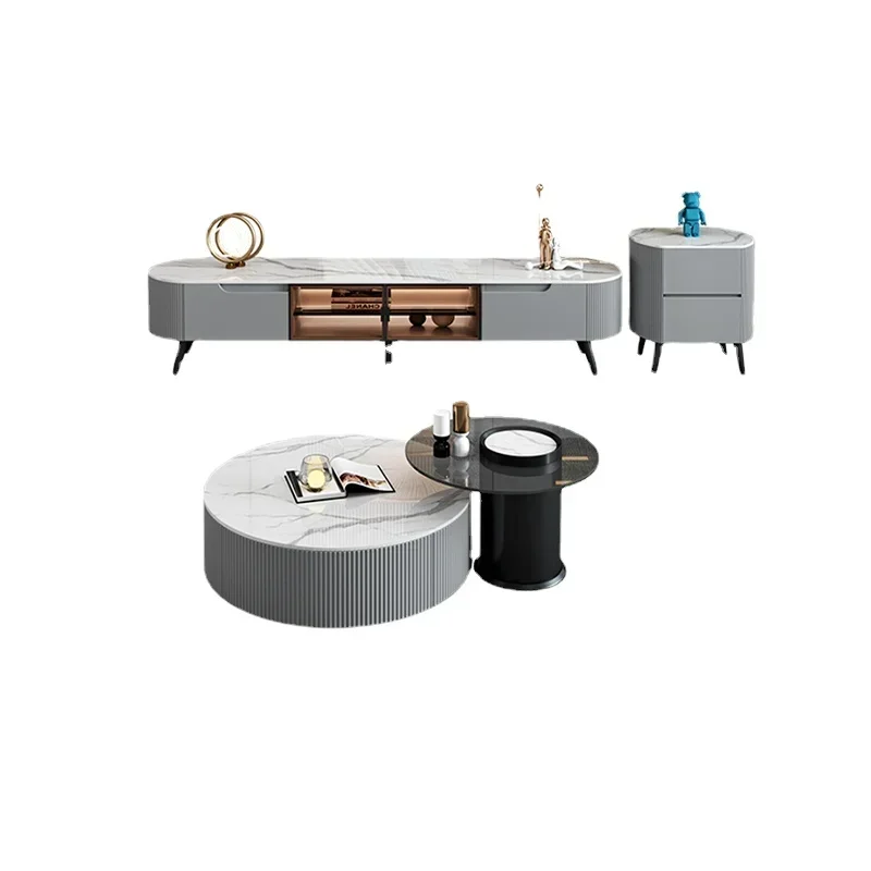 Современный дизайнерский шкаф для телевизора мебель гостиной стойка хранения