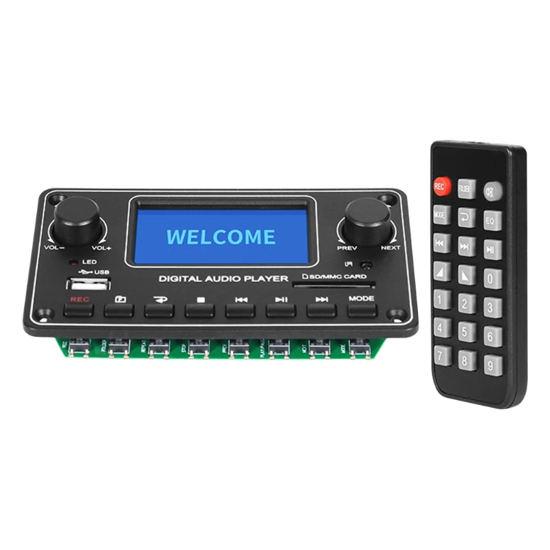 

Board Module Wireless Bluetooth-compatible Amplifier TF Radio USB