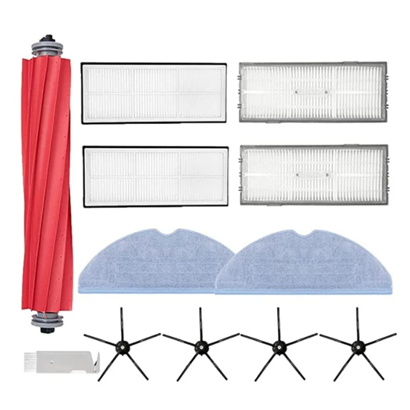 

For Roborock S7 T7S T7PLUS Robot Vacuum Cleaner Parts Main Brush Mop Cloths Rag Hepa Filter Side Brush Accessories