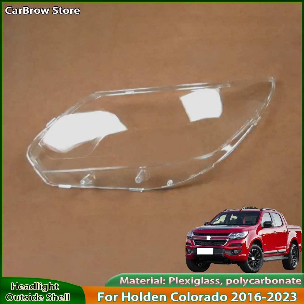 Фото Защитная крышка объектива лампы фары для Holden Colorado 2016-2023, корпус автомобильной фары в сборе №1