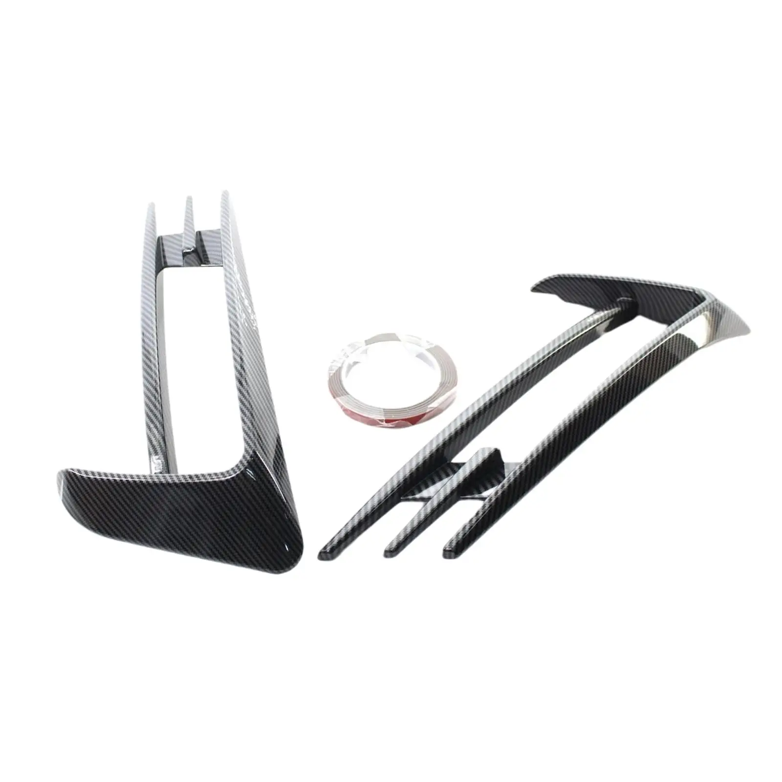 1 пара передних противотуманных фар отделка бровей нож для ветра подходит VW Golf 7 MK7