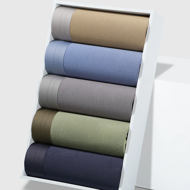 Men's Boxer Shorts Men Graphene Underwear Antibacterial Boxers Homme Modal Boxershorts Breathable Male Panties Sexy Underpants