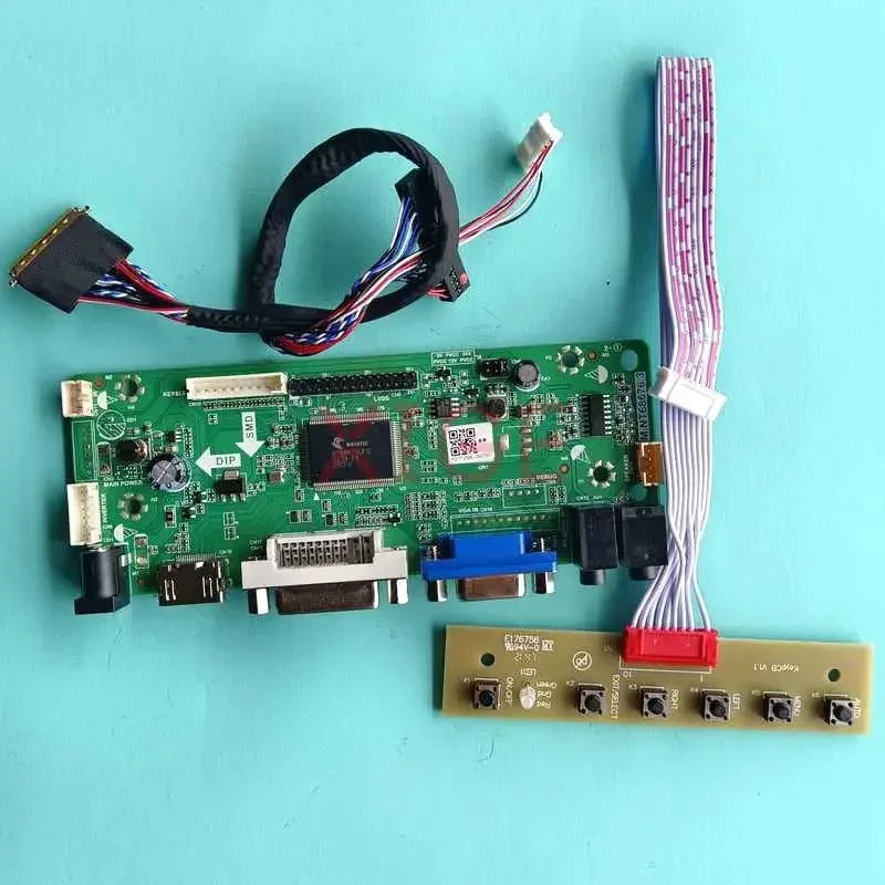 Плата драйвера для LT133EE09100 LT133EE10000 DVI VGA LVDS 40 Pin 1366x768