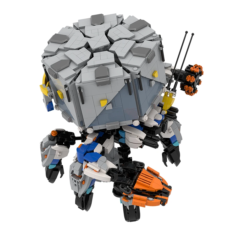 Фото Gobricks MOC, новая машина Shell Walker, фигурка монстра, комплект строительных блоков, гром, паук, зверь, кирпичи, модель игрушки, подарки для детей №2