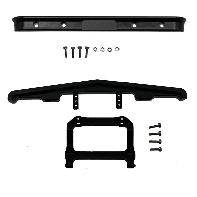 

Metal Rear Bumper Upgrade Parts Accessories,2 With Metal Front Bumper With Mount Bracket