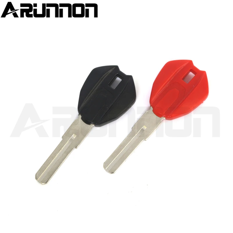 

For Ducati 1098 848 1198 696 796 1100 Motorcycle Accessories Moto Embryo Blank Key can be installed chips Motor bike Part