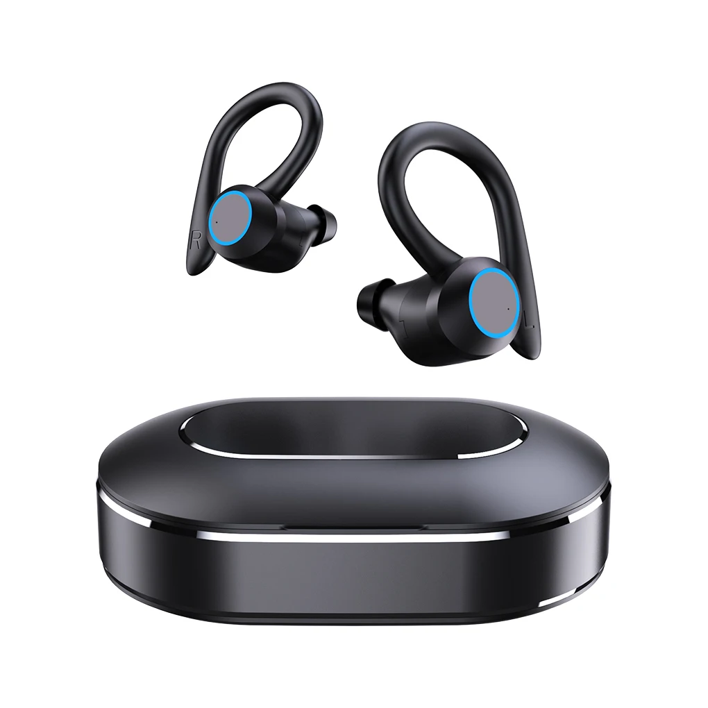 

Беспроводные Bluetooth-совместимые наушники-вкладыши, наушники-вкладыши, портативные карманные наушники для бега с зарядным чехлом, гарнитура