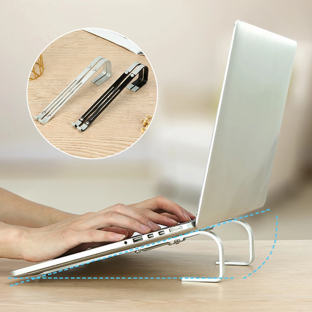 

Laptop Stand Holder For Macbook Air Pro Foldable Aluminum Vertical Notebook Stand Laptop Support Macbook Pro Tablet Stand