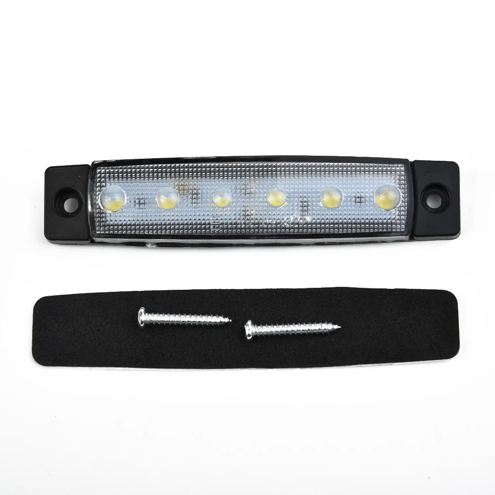 

DC 12V 0.5W 6 LED Side Marker Light For Trailer Truck Boat Bus Indicator RV Lamp LED Work Light DRL Spotlight High Bright