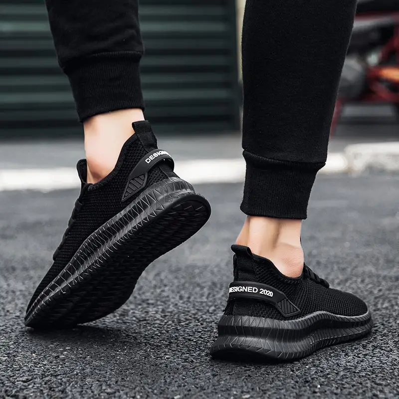 

mesh summer Sports Diver Man Fitness Shoes Men's Sneakers Fashion Tennis 2021 Orange Man Sport Shoes Glam Running Shoes Tennis
