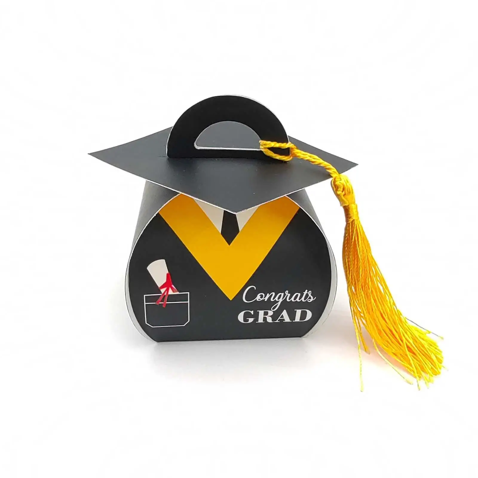 

50Pcs Graduation Caps Candy Box Candy Sugar Chocolate Souvenir Party Supplies