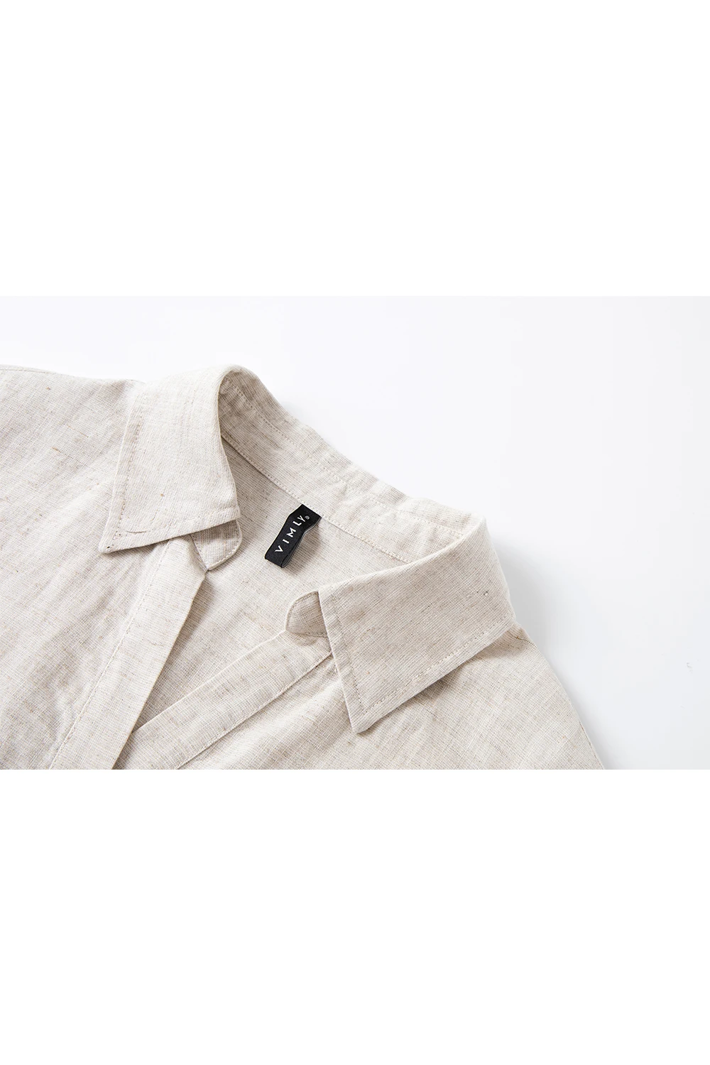 VIMLY женское повседневное платье-футболка лето 2024 простое платье-поло с коротким