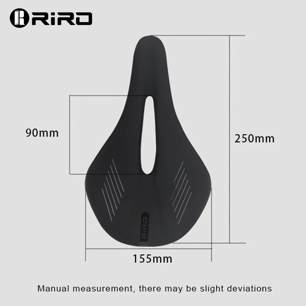 RIRO MTB мягкие стальные рельсы из ЭВА 155 мм сверхлегкое гоночное сиденье дорожный