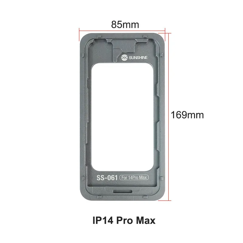 SUNSHINE SS-061 Позиционная форма для IP 6 7 8 X 11 12 13 14 ProMax Стекло + рамка OCA Финировочная