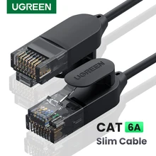 Ugreen-이더넷 케이블 Cat 6 A 10Gbps 네트워크 케이블, 4 트위스트 페어 패치 코드 인터넷 UTP Cat6 a 랜 케이블