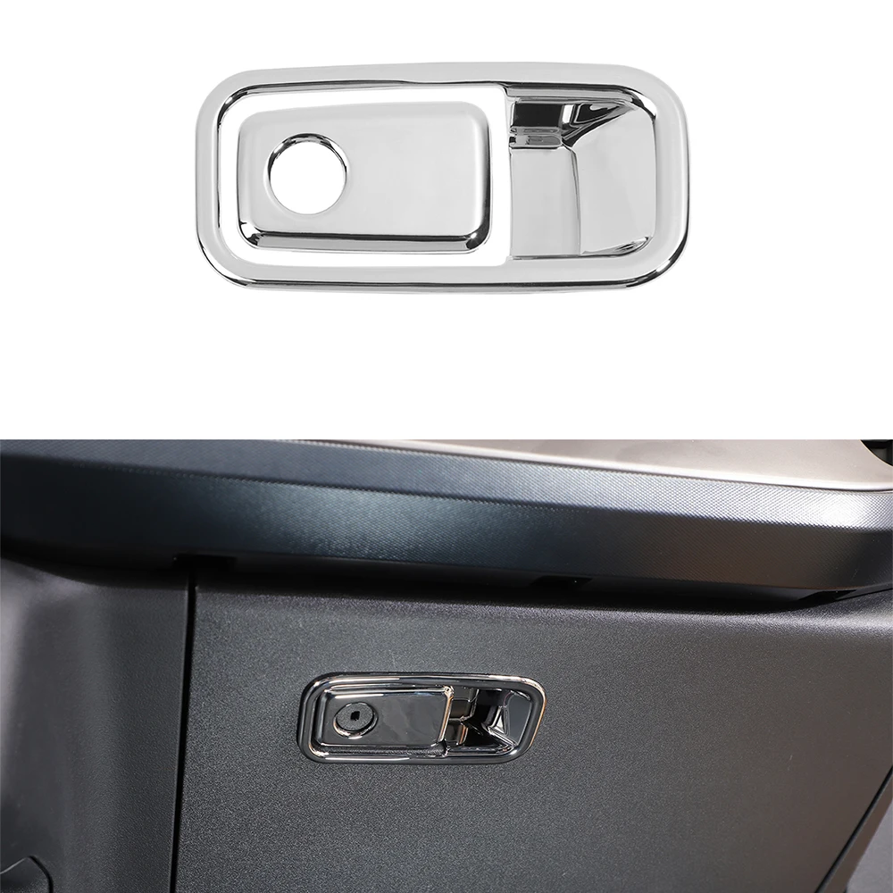 

For Ford Bronco 2021+ Car Passenger Seat Storage Box Switch Cover Trim ABS Styling Molding Accessories