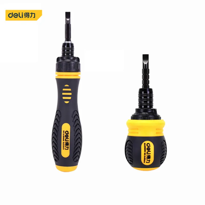 Dismountable Ratchet Dual Purpose Multifunction Screwdriver Phillips Slotted Screwdriver Household Appliances Repair Hand Tools