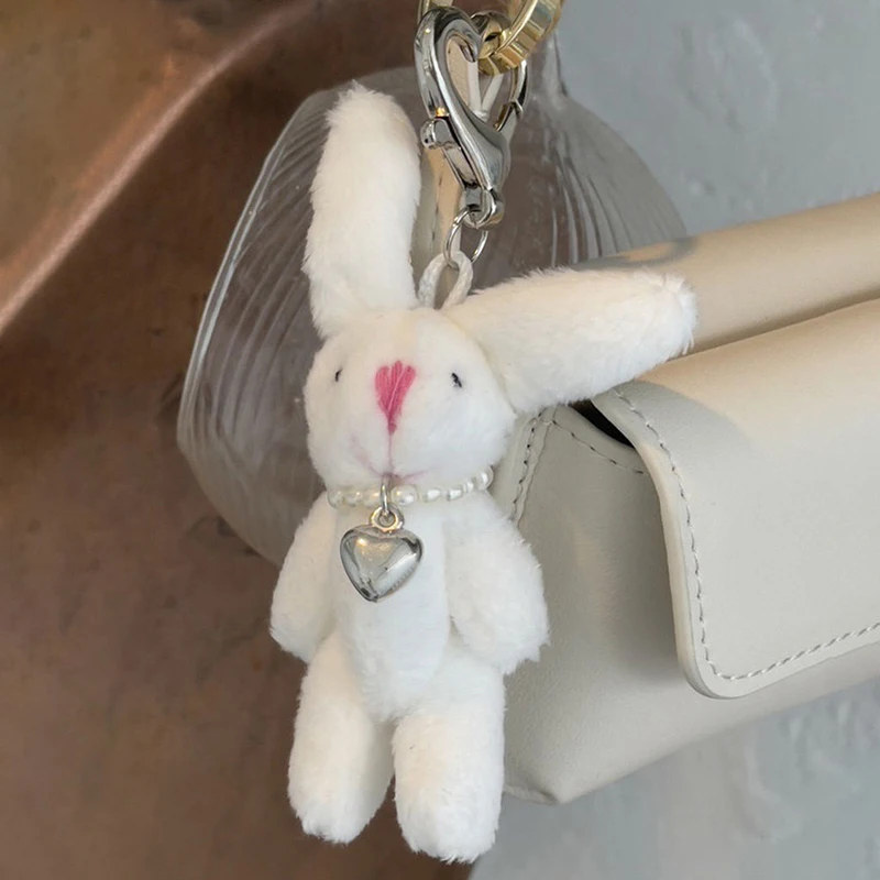 

Bunny Phone Chain INS Punk Cute Keychain Y2K Fashion Jewelry Cute Keychain Dolls Pendant Accessories Gift