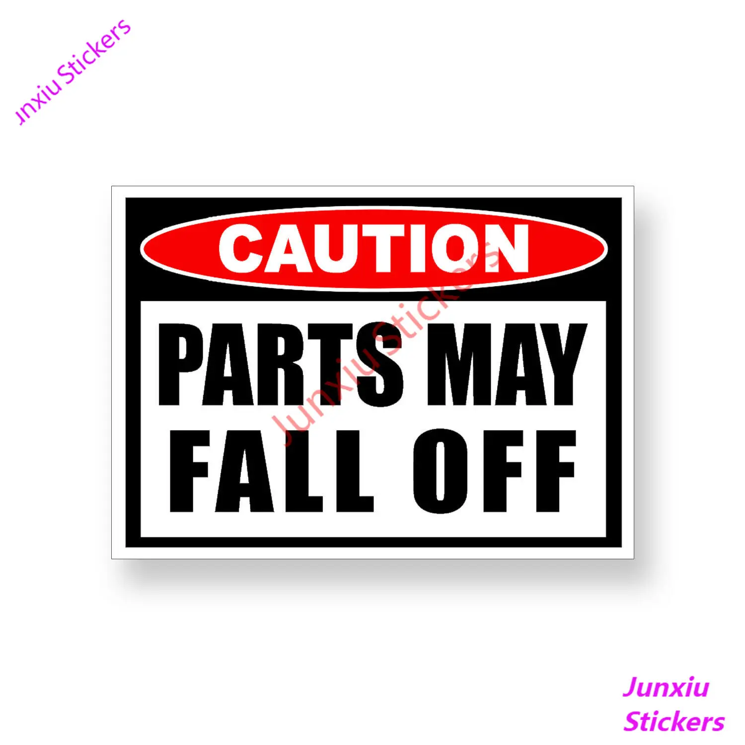 

Parts Fall Off Sticker Warning ATV 4x4 Drift JDM Vehicle Car Window Bumper Stickers Styling Cover Scratches Accessories Decor