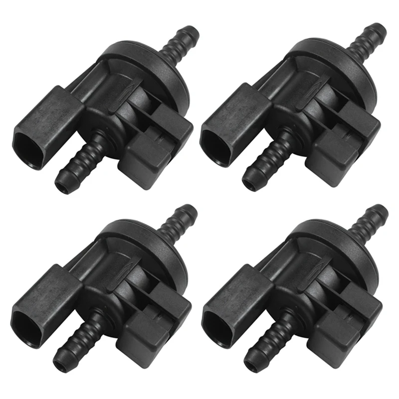 

4X Solenoid Valve Fuel For Vapor Canister Purge For- A3 A4 A6 Q7 A8 For Jetta Golf 06E 906 517 06E906517A 0280142431