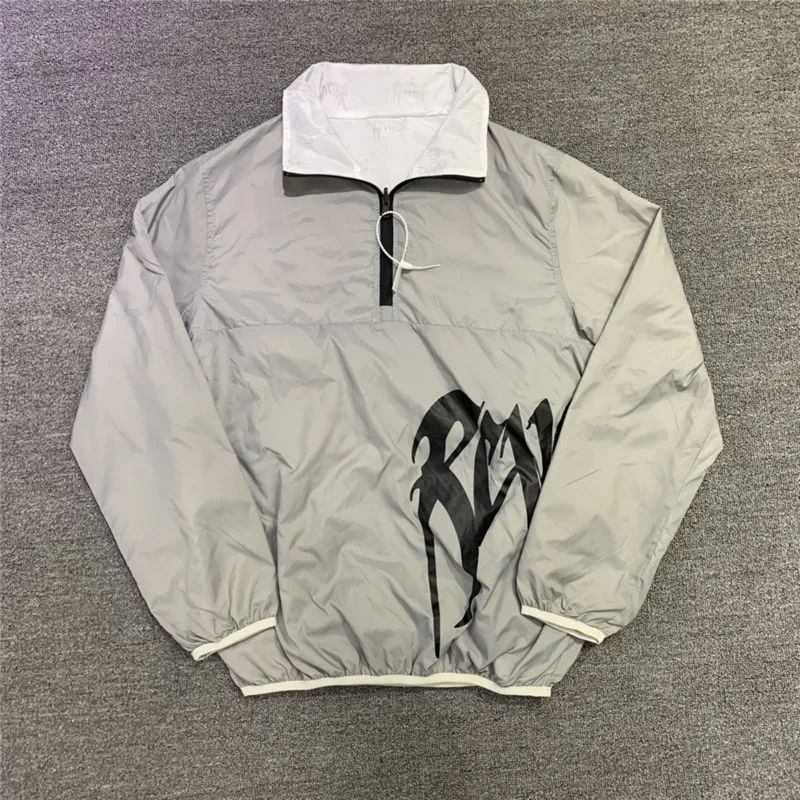 

Новинка 2022, Мужская Светоотражающая парка Vengeance 3M, Повседневная ветровка на молнии с капюшоном, пальто # A526