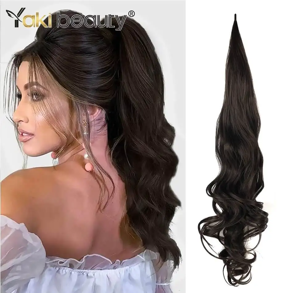 

Синтетический шиньон для хвоста, 32 дюйма