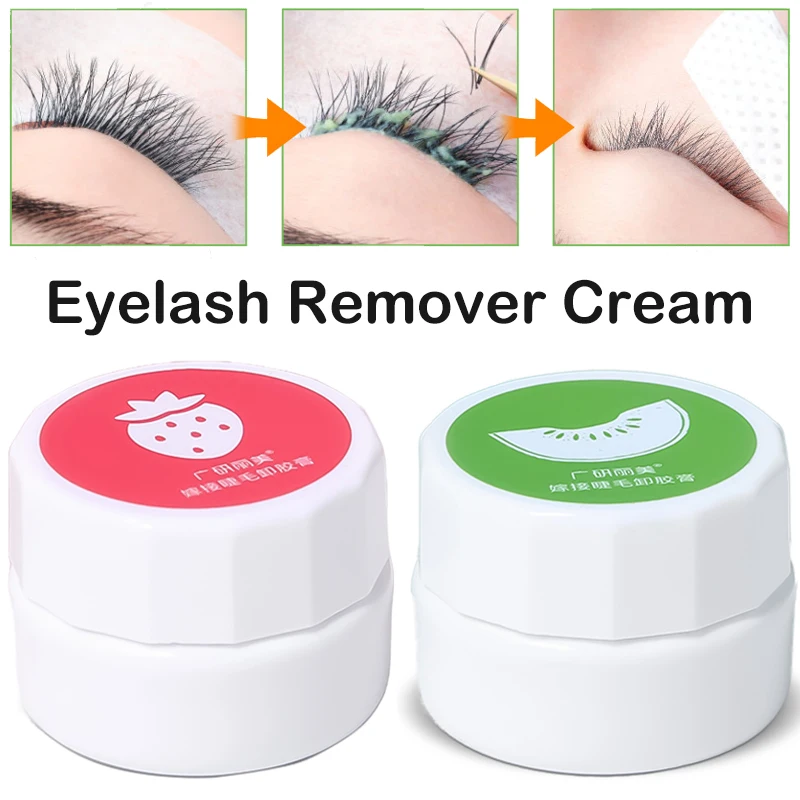 

5ml Eyelash Remover Cream Professional Non Irritating Adhesive Gel Grafting Quick-removing Lashes Extensions Glue Makeup Remover