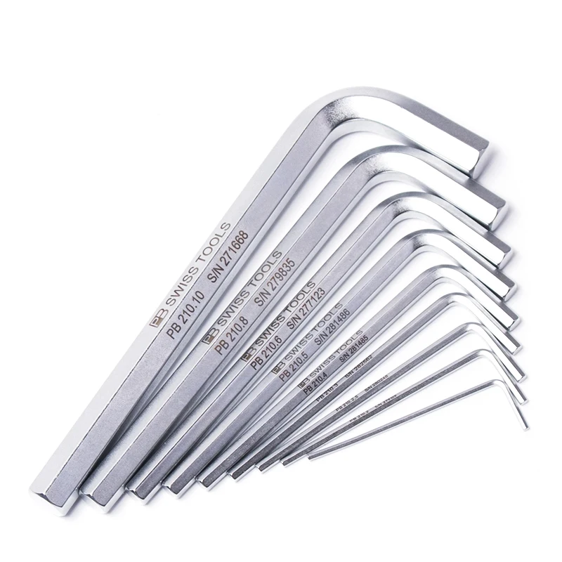 Набор шестигранных ключей PB SWISS гаечных для торцевых винтов L-гаечные ключи