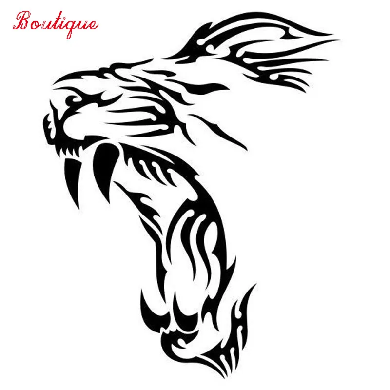 

Car stickers roar lion waterproof cover scratch fun car refrigerator laptop vinyl motorcycle car stickers car styling