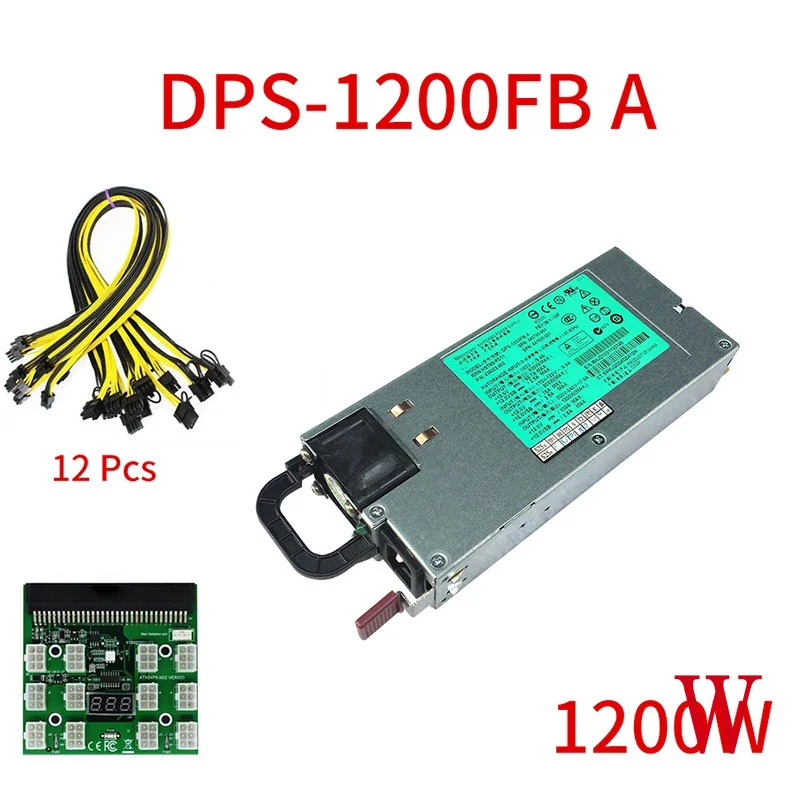 Блок питания 1200 Вт DPS-1200FB A HSTNS-PD11 440785 -001 441830 Для сервера DL580 G5 для майнинга