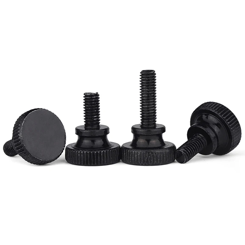 1 шт. накатанные винты для большого пальца M5 * L = 15/25 мм GB834 Средняя Ручка-ручка из углеродистой стали Болт для самостоятельной регулировки винта для автомобильного компьютера