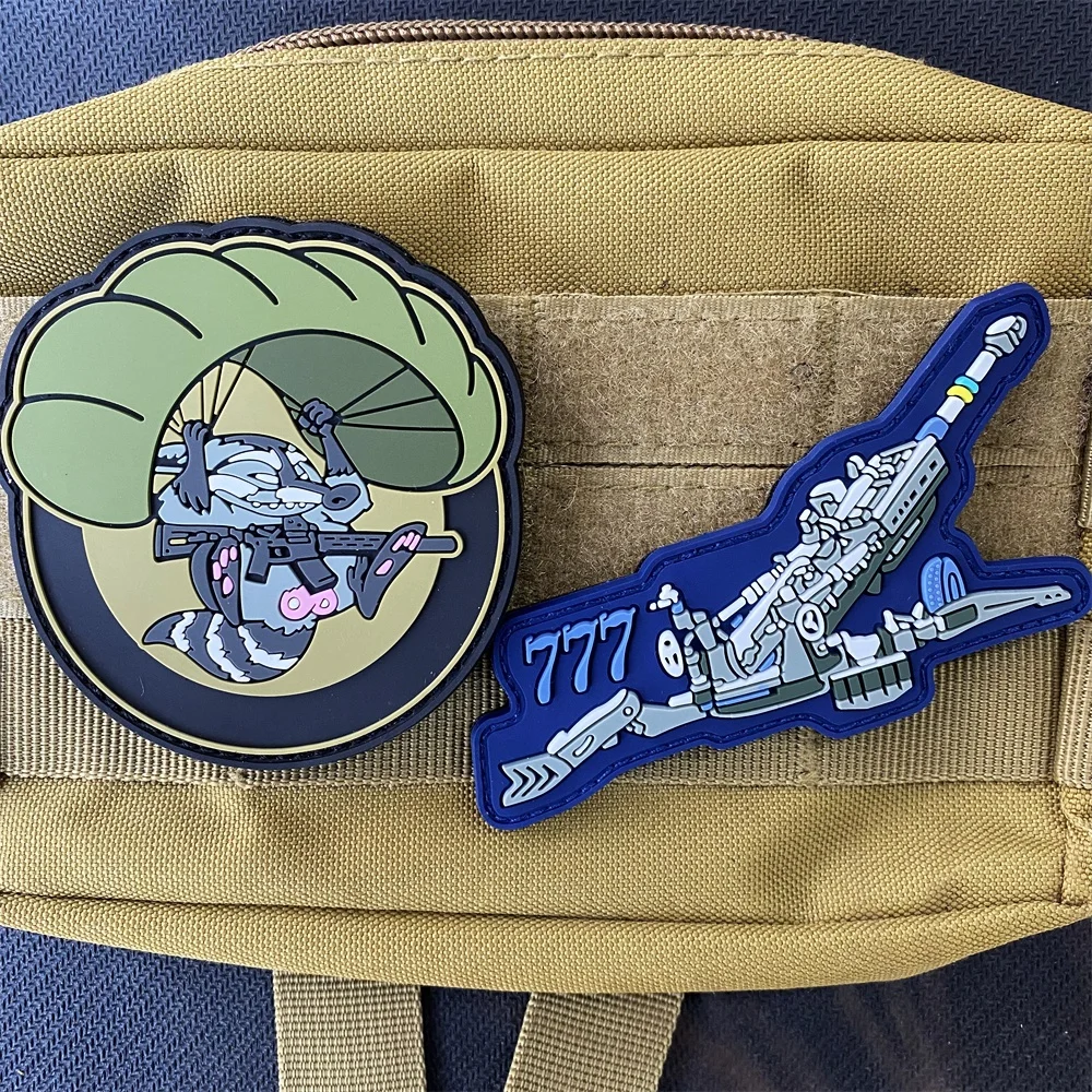 Украинская стандартная пластырь Енот война в Украине Howitzer M777 Военная