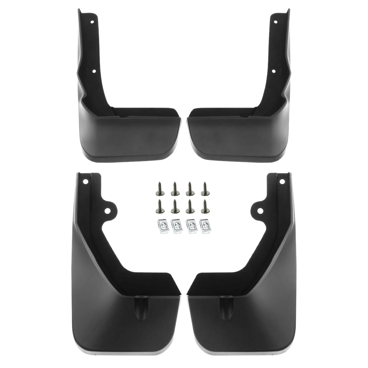 

4Pcs Car Front + Rear Guards Mud Flaps Mudguard for Lexus RX350 RX450H 2016 2017 2018