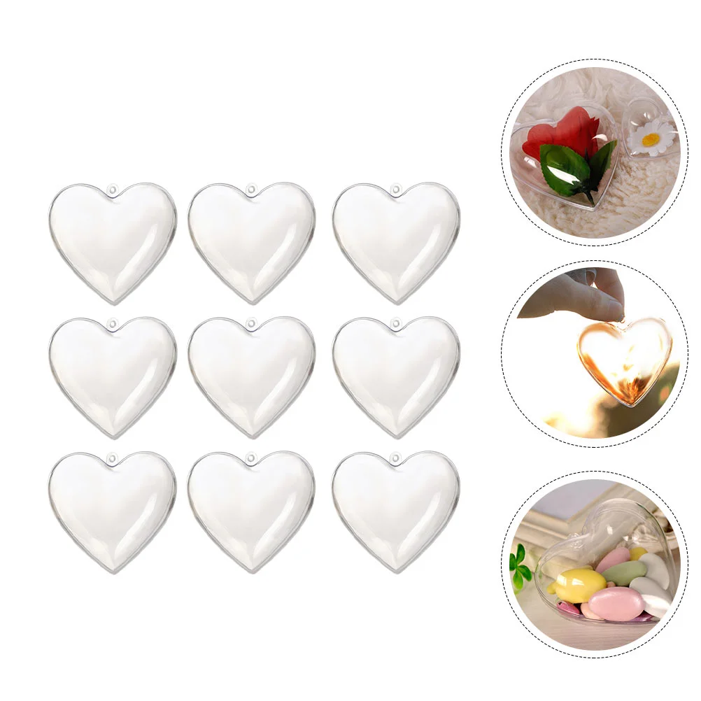 

Heart Shape Pendant Heart-shape Box Party Gift Box for Party Valentine's Day Wedding Festival