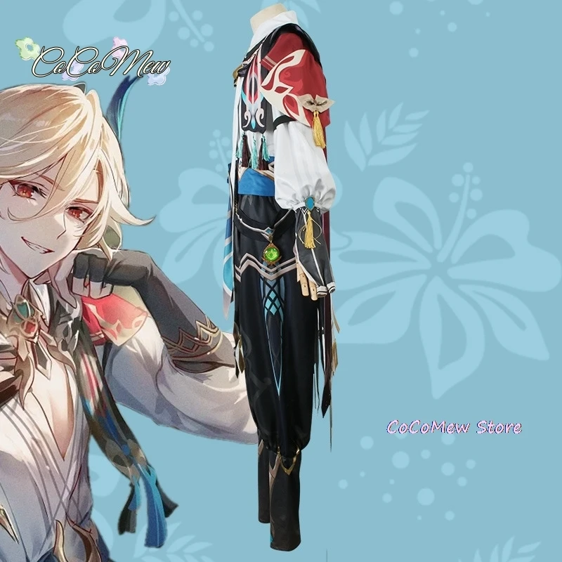 Костюм для косплея Kaveh униформа большого размера Хэллоуин костюмы аниме комикс Con