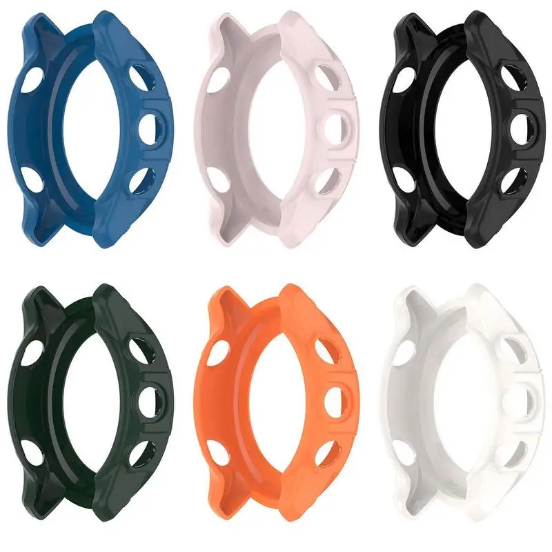 

Защитный чехол для часов ТПУ защитный бампер для GarminForerunner955 без защиты экрана Рамка Бампер чехол Аксессуары для часов