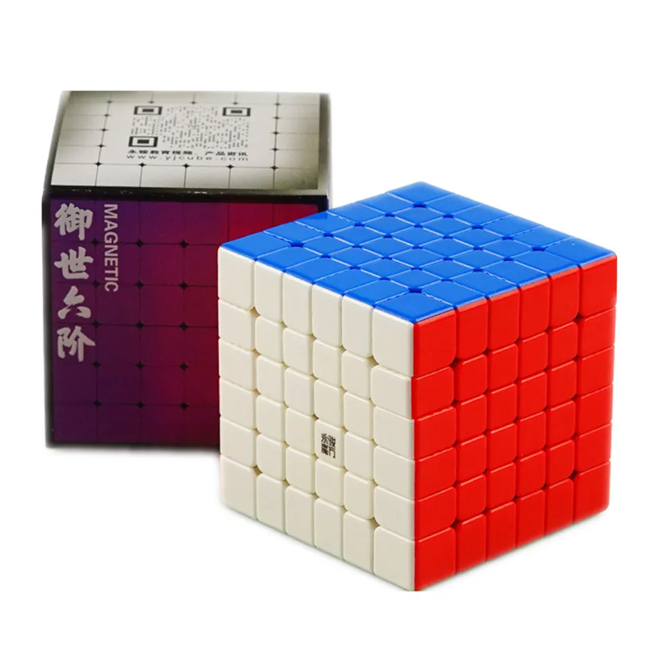 

YJ Yushi 6x6x6 V2M магический Магнитный скоростной куб v2 M Профессиональный Магнитный скоростной пазл 6x6 обучающая игрушка для детей подарок для детей