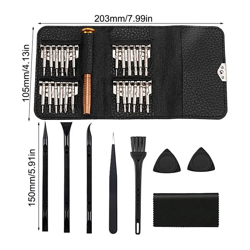 Набор отверток для электроники 25 в 1 набор инструментов ремонта очков