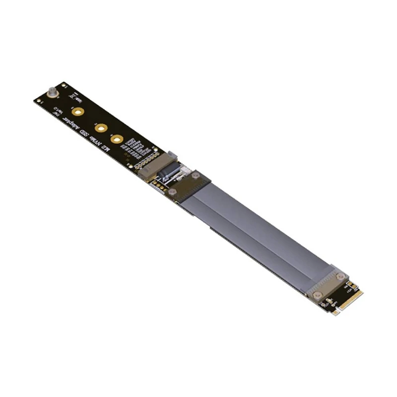 

M.2 для Nvme SSD Удлинительный кабель, карта расширения твердотельного накопителя R44SF M2 к PCI-Express 3,0 PCIE 32G/Bps M Key