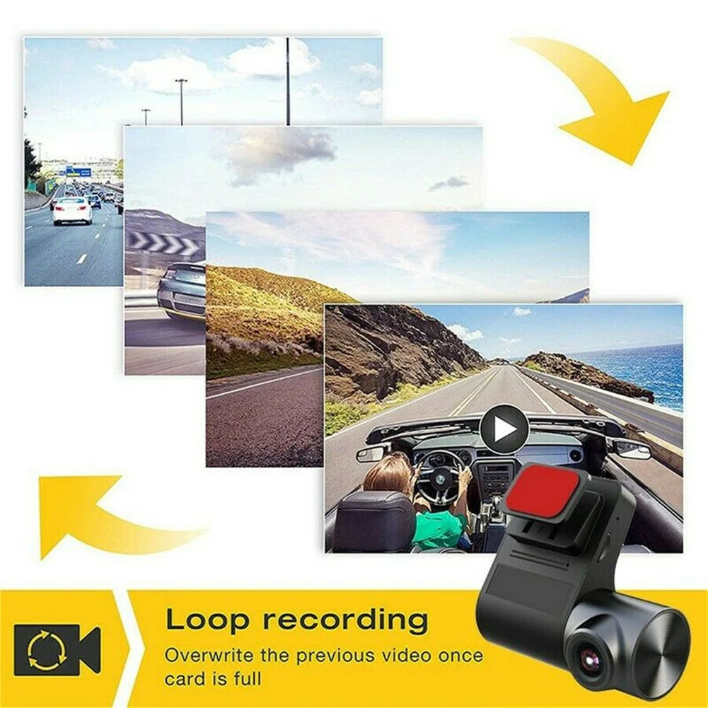 

1080P USB WIFI Car DVR Car DVR Camera Night Vision G Sensor ADAS Loop Recording/motion Detection/gravity Sensor/parking Monitori