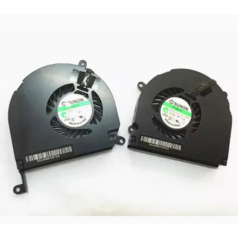 1 пара новых охлаждающих вентиляторов для вентилятора MACBOOK PRO A1286 MC371 MC372