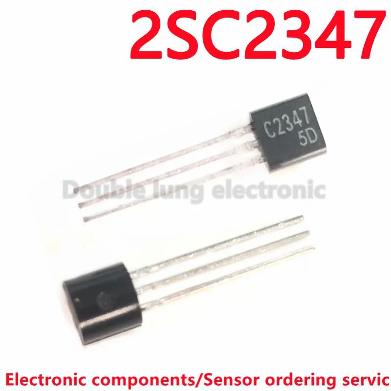 

Транзистор Silicon NPN Epitaxial плоского типа TV UHF, 50 шт./лот 2SC2347 C2347 TO-92