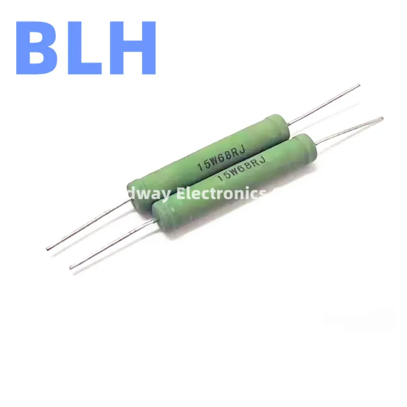 10 шт. Проволочная рана RX21 15 Вт 5% 8.2R 10R 12R 15R 18R 20R 22R 25R 27R 30R 33R 39R 47R 50R 51R 56R 62R 68R 75R 82R 100R