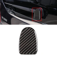 car styling real carbon fiber rear windshield wiper cover protective trim for mercedes benz v class v250 v260 2015 2020