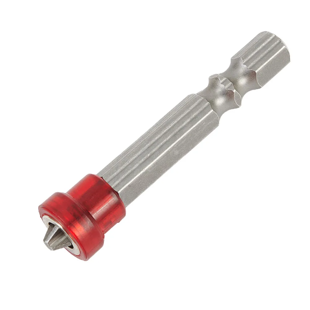 

50mm Screwdriver Bits 1/4\\\\\\\\\\\\\\\" Magnetic Screwdriver Bit Single Head Hex Shank Cross Electric Screw Tools Screwdrivers