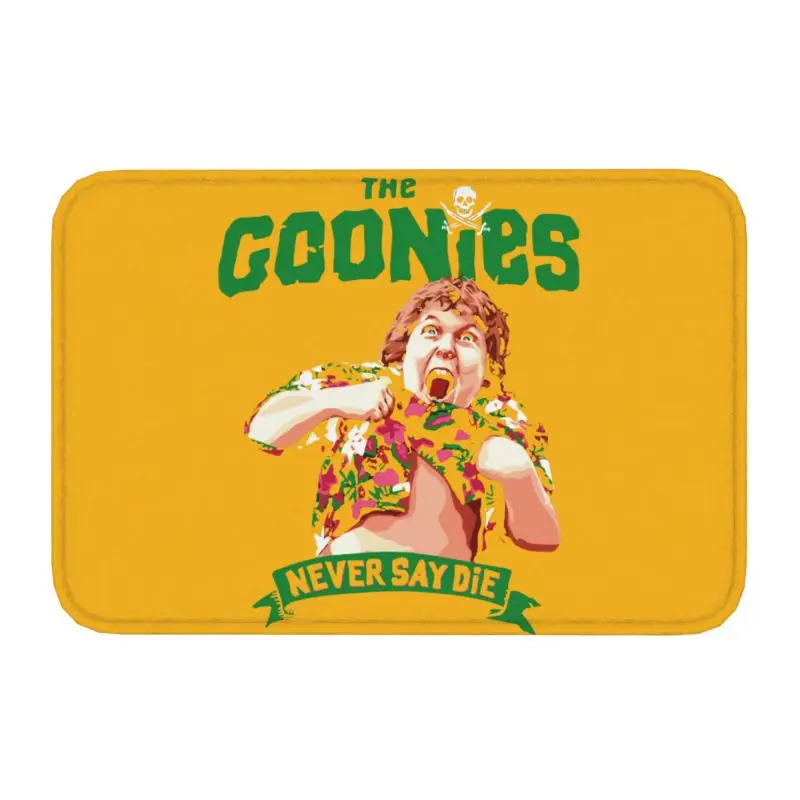 

The Goonies Never Say Die Chunk Door Floor Kitchen Bath Mat Anti-Slip Comedy Film Doormat Living Room Entrance Rug Carpet