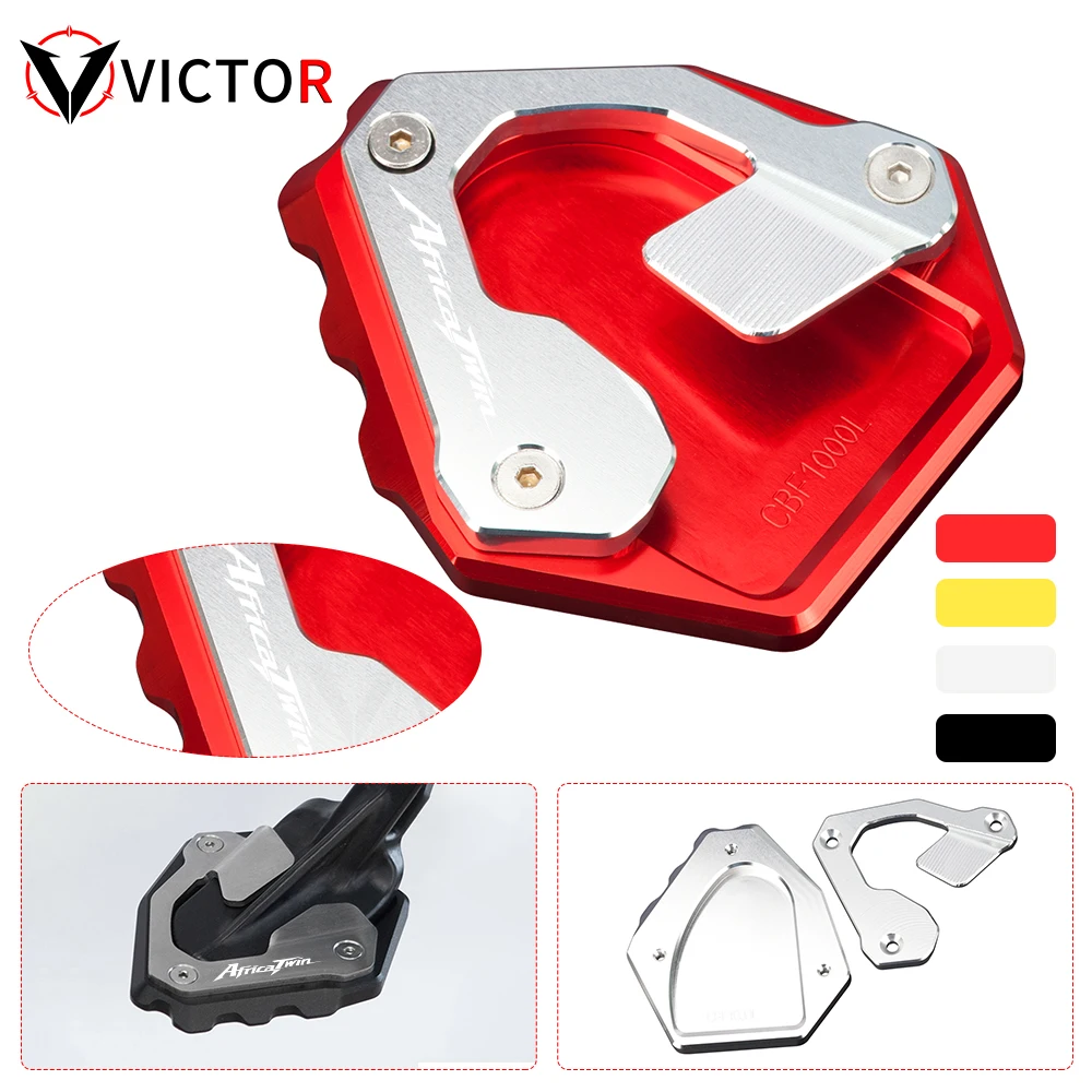 

Kickstand CNC Foot Side Stand Extension Base Enlarger Plate Pad For HONDA CRF1000L CRF 1000 L Africa Twin Adv Sports 2015 - 2022