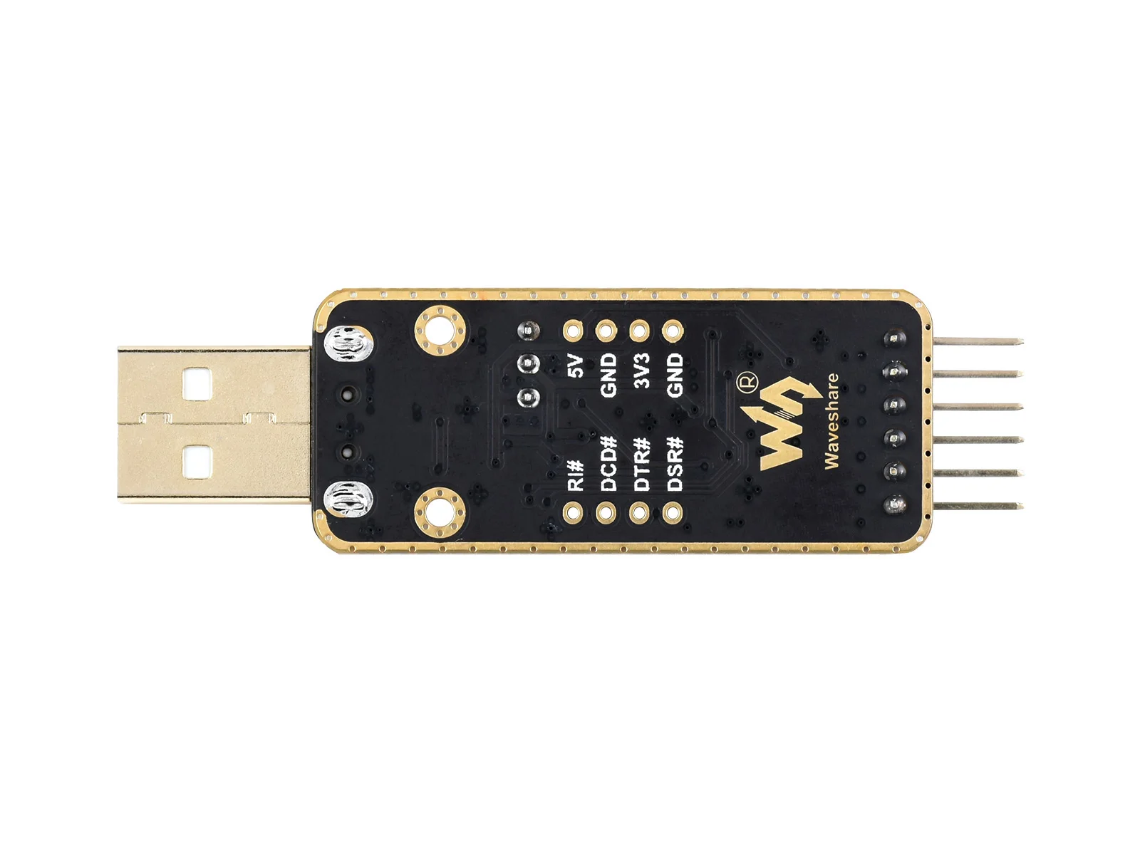 Фото Модуль Waveshare USB-UART, разъемы Micro/Mini/Type-A/Type-C, передача высокой скорости передачи данных, применимо для нескольких устройств №4