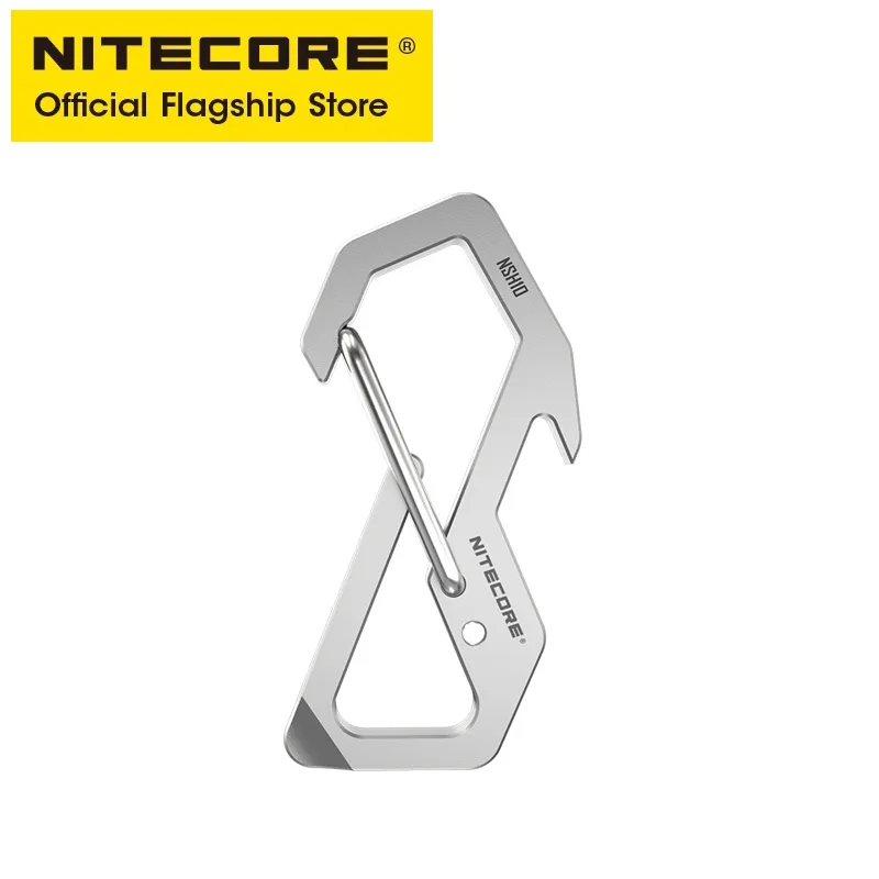 

NITECORE NSH10 многофункциональный титановый карабин