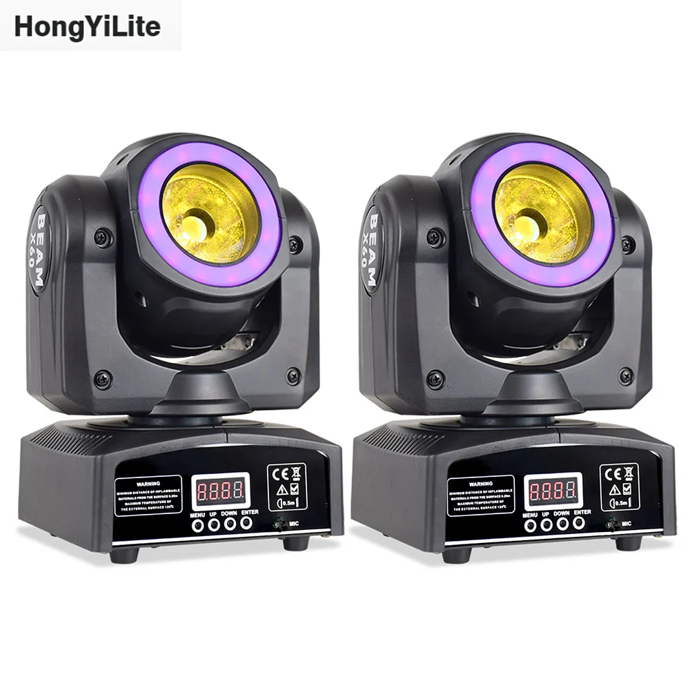 

Lyre Beam Hybrid Moving Head 60W Dj Lights With Rgbw 4In1 Led Dmx Control Beam Lights For Disco Parties